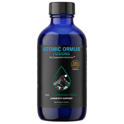 Atomic Ormus Fusions: Shilajit